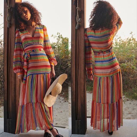 Farm Rio Luana Maxi Dress - Picture 1 of 5